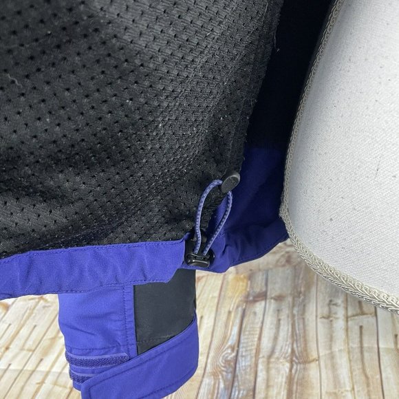 LL Bean Jacket Purple Spandex Full Zip Mock Neck Longsleeve Woman Small - Picture 7 of 9